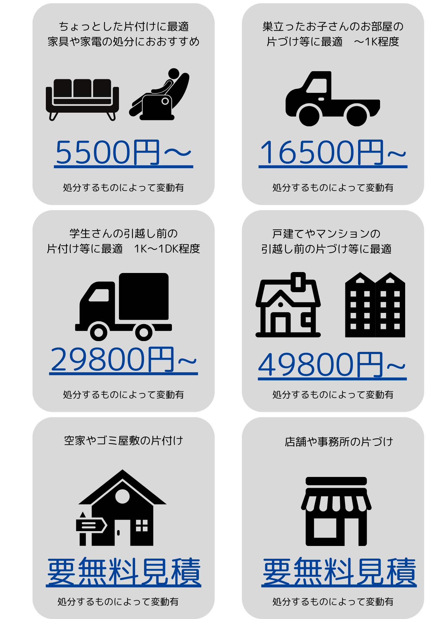 詰め放題パック
